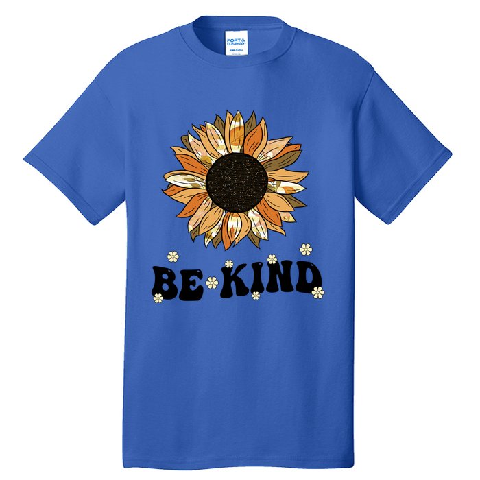 Unity Day Orange Be Kind Anti Bullying Cute Sunflower Gift Tall T-Shirt