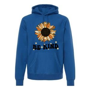 Unity Day Orange Be Kind Anti Bullying Cute Sunflower Gift Premium Hoodie