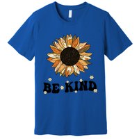 Unity Day Orange Be Kind Anti Bullying Cute Sunflower Gift Premium T-Shirt