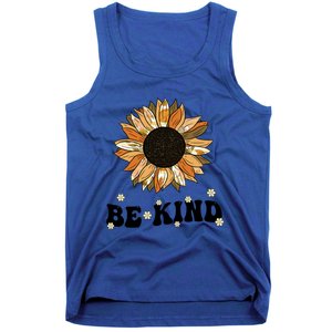 Unity Day Orange Be Kind Anti Bullying Cute Sunflower Gift Tank Top