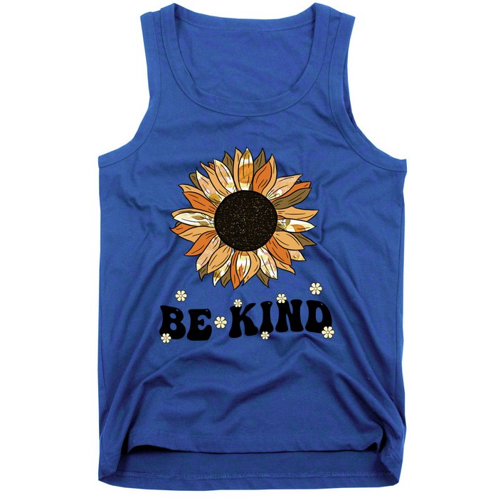 Unity Day Orange Be Kind Anti Bullying Cute Sunflower Gift Tank Top