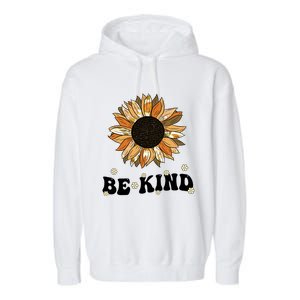 Unity Day Orange Be Kind Anti Bullying Cute Sunflower Gift Garment-Dyed Fleece Hoodie