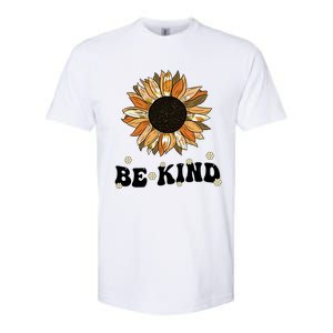 Unity Day Orange Be Kind Anti Bullying Cute Sunflower Gift Softstyle CVC T-Shirt