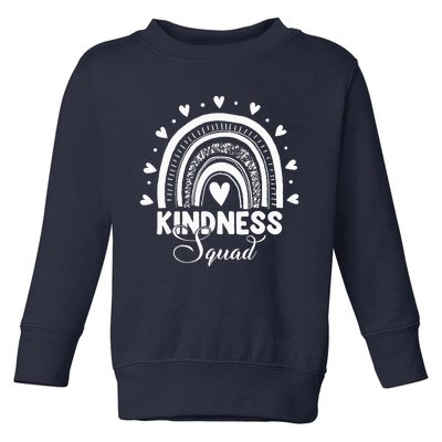 Unity Day Orange Kindness Squad Anti Bullying Toddler Sweatshirt