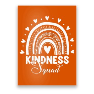 Unity Day Orange Kindness Squad Anti Bullying Poster