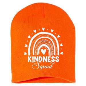 Unity Day Orange Kindness Squad Anti Bullying Short Acrylic Beanie