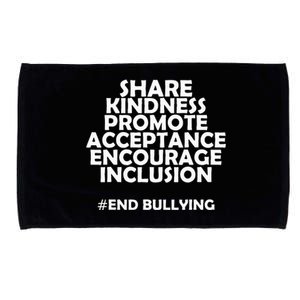 Unity Day Orange Share Kindness Anti Bullying Microfiber Hand Towel