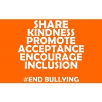 Unity Day Orange Share Kindness Anti Bullying Bumper Sticker