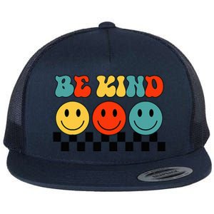 Unity Day Orange Teacher Kindness Antibulliyng Be Kind Flat Bill Trucker Hat