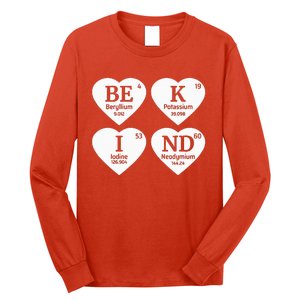 Unity Day Orange Be Kind Chemistry Periodic Table Long Sleeve Shirt