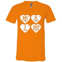 Unity Day Orange Be Kind Chemistry Periodic Table V-Neck T-Shirt