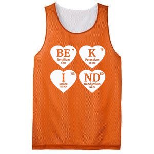 Unity Day Orange Be Kind Chemistry Periodic Table Mesh Reversible Basketball Jersey Tank