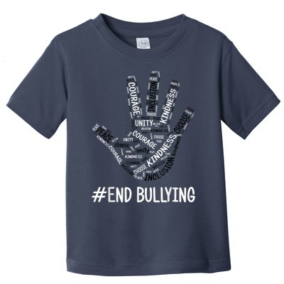 Unity Day Orange 2022 Anti Bullying Love Sign Language Toddler T-Shirt