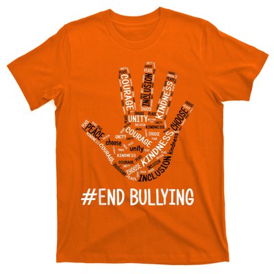 Unity Day Orange 2022 Anti Bullying Love Sign Language T-Shirt