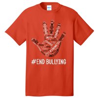 Unity Day Orange 2022 Anti Bullying Love Sign Language Tall T-Shirt