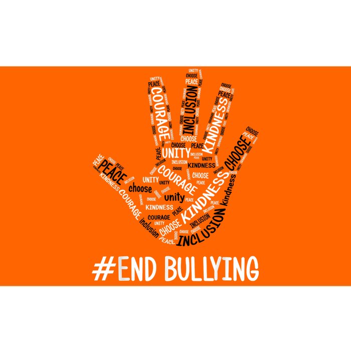 Unity Day Orange 2022 Anti Bullying Love Sign Language Bumper Sticker