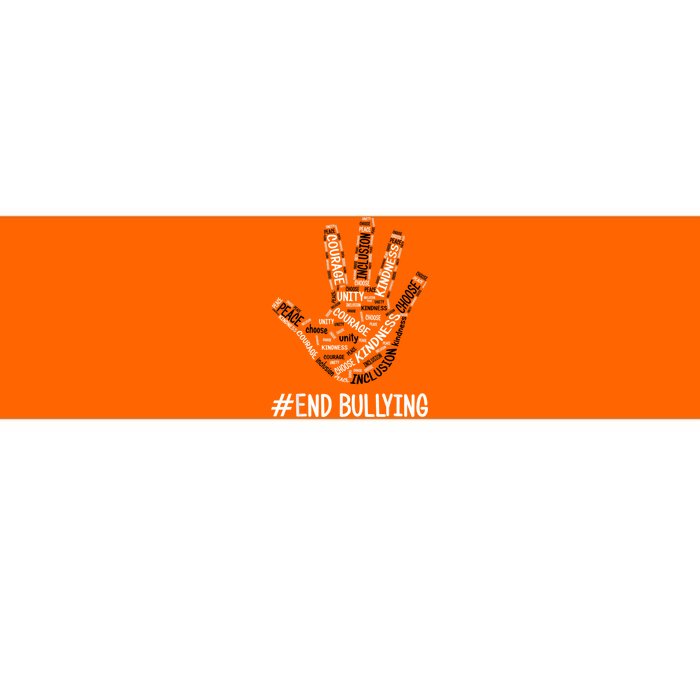 Unity Day Orange 2022 Anti Bullying Love Sign Language Bumper Sticker