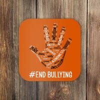 Unity Day Orange 2022 Anti Bullying Love Sign Language Coaster