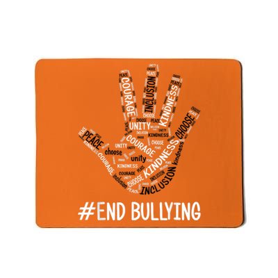 Unity Day Orange 2022 Anti Bullying Love Sign Language Mousepad