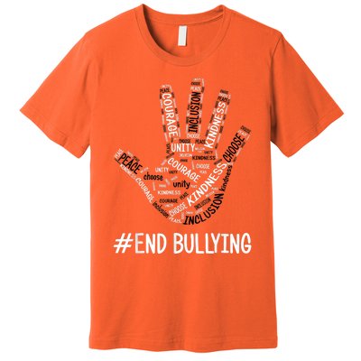 Unity Day Orange 2022 Anti Bullying Love Sign Language Premium T-Shirt