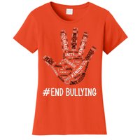 Unity Day Orange 2022 Anti Bullying Love Sign Language Women's T-Shirt