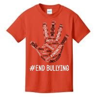 Unity Day Orange 2022 Anti Bullying Love Sign Language Kids T-Shirt