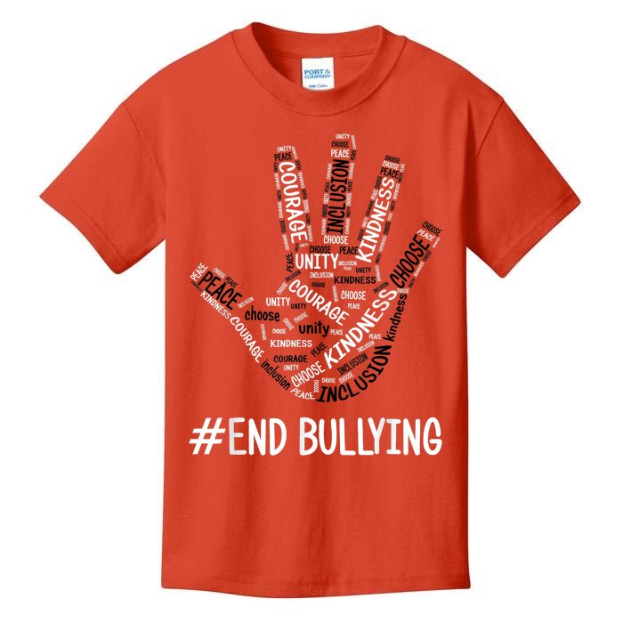 Unity Day Orange 2022 Anti Bullying Love Sign Language Kids T-Shirt