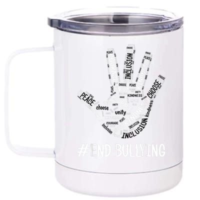 Unity Day Orange 2022 Anti Bullying Love Sign Language 12 oz Stainless Steel Tumbler Cup