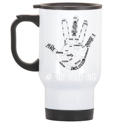 Unity Day Orange 2022 Anti Bullying Love Sign Language Stainless Steel Travel Mug