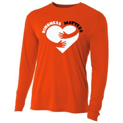 Unity Day Orange Anti Bullying Kindness Matters Cooling Performance Long Sleeve Crew