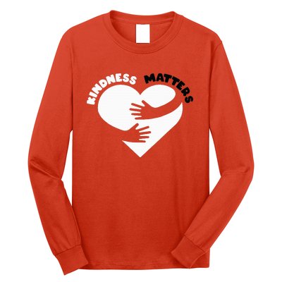 Unity Day Orange Anti Bullying Kindness Matters Long Sleeve Shirt