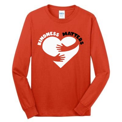 Unity Day Orange Anti Bullying Kindness Matters Tall Long Sleeve T-Shirt