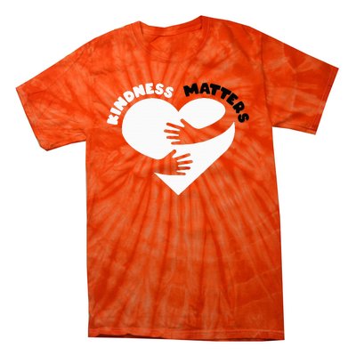 Unity Day Orange Anti Bullying Kindness Matters Tie-Dye T-Shirt