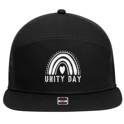 Unity Day Orange Unity Day Orange Anti Bullying 7 Panel Mesh Trucker Snapback Hat