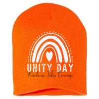 Unity Day Orange Unity Day Orange Anti Bullying Short Acrylic Beanie