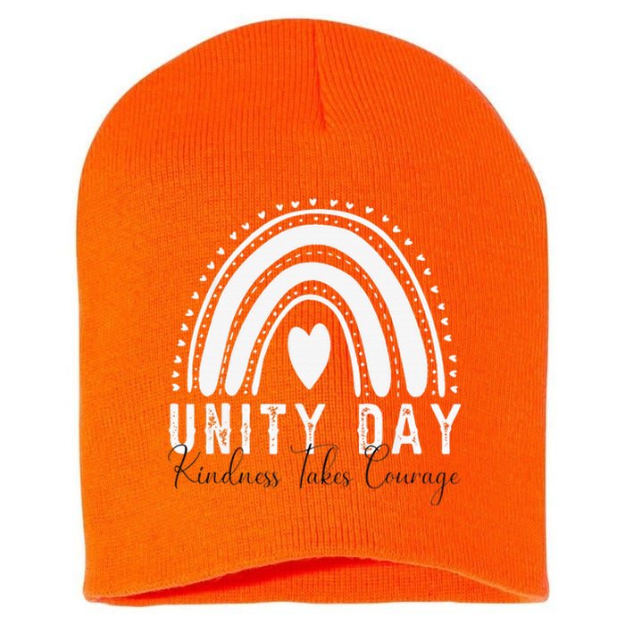 Unity Day Orange Unity Day Orange Anti Bullying Short Acrylic Beanie