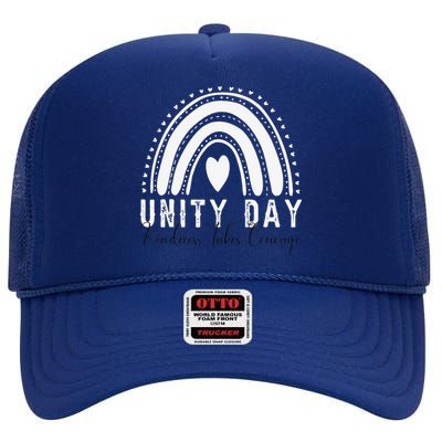 Unity Day Orange Unity Day Orange Anti Bullying High Crown Mesh Back Trucker Hat