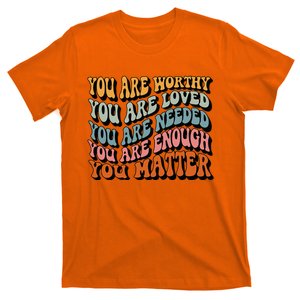 Unity Day Orange Teacher You Matter orange be kind T-Shirt