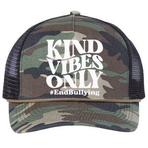 Unity Day Orange Anti Bullying Love Kindness Courage Retro Rope Trucker Hat Cap