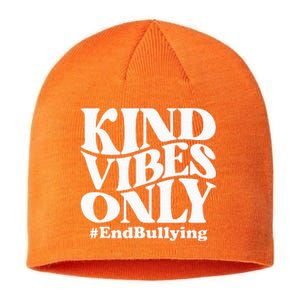 Unity Day Orange Anti Bullying Love Kindness Courage Sustainable Beanie