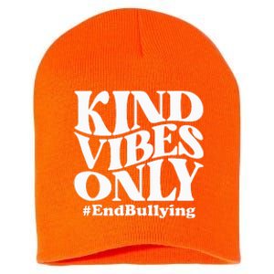 Unity Day Orange Anti Bullying Love Kindness Courage Short Acrylic Beanie