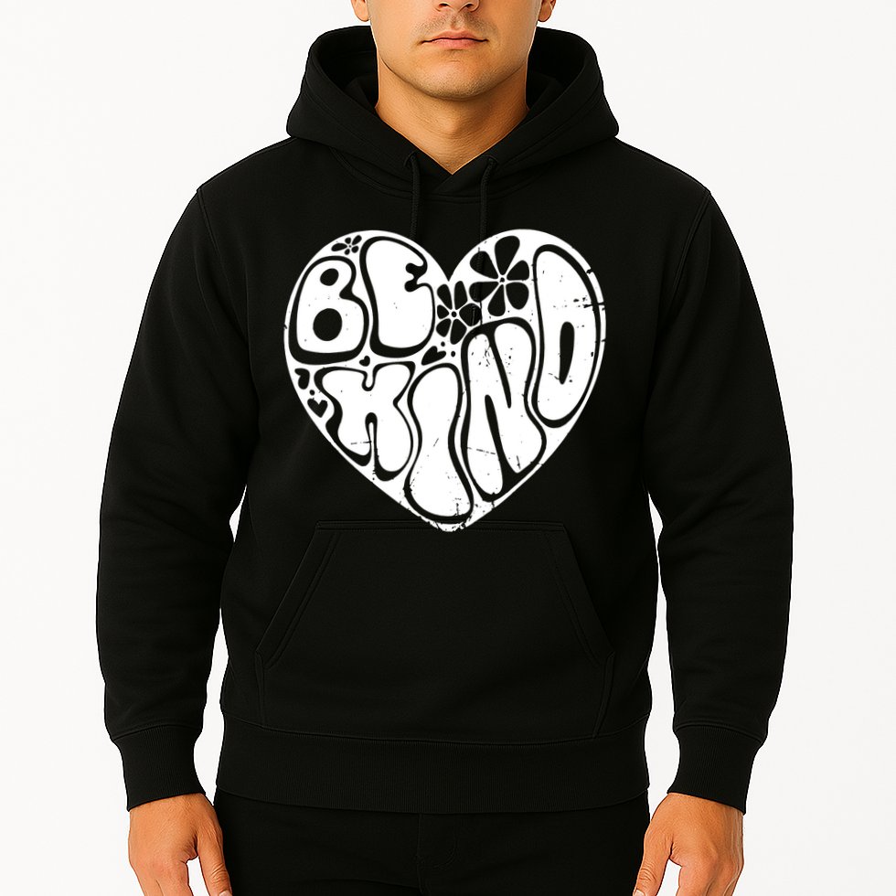 Unity Day Orange Heart Be Kind Anti Bullying Hoodie