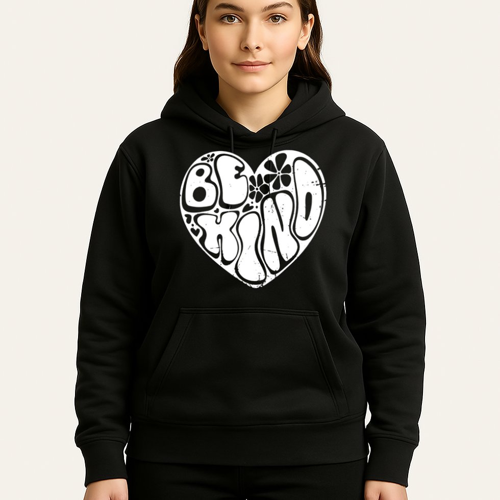 Unity Day Orange Heart Be Kind Anti Bullying Hoodie