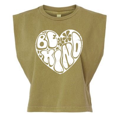 Unity Day Orange Heart Be Kind Anti Bullying Garment-Dyed Women's Muscle Tee