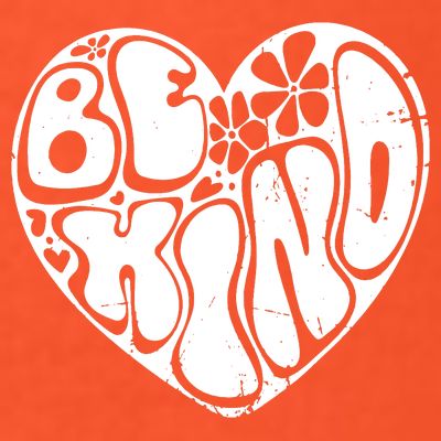 Unity Day Orange Heart Be Kind Anti Bullying T-Shirt