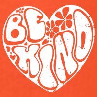 Unity Day Orange Heart Be Kind Anti Bullying Golf Towel
