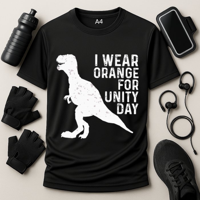 Unity Day Orange Unity Day Dinosaur Performance Shirt