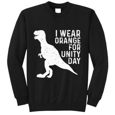 Unity Day Orange Unity Day Dinosaur Sweatshirt