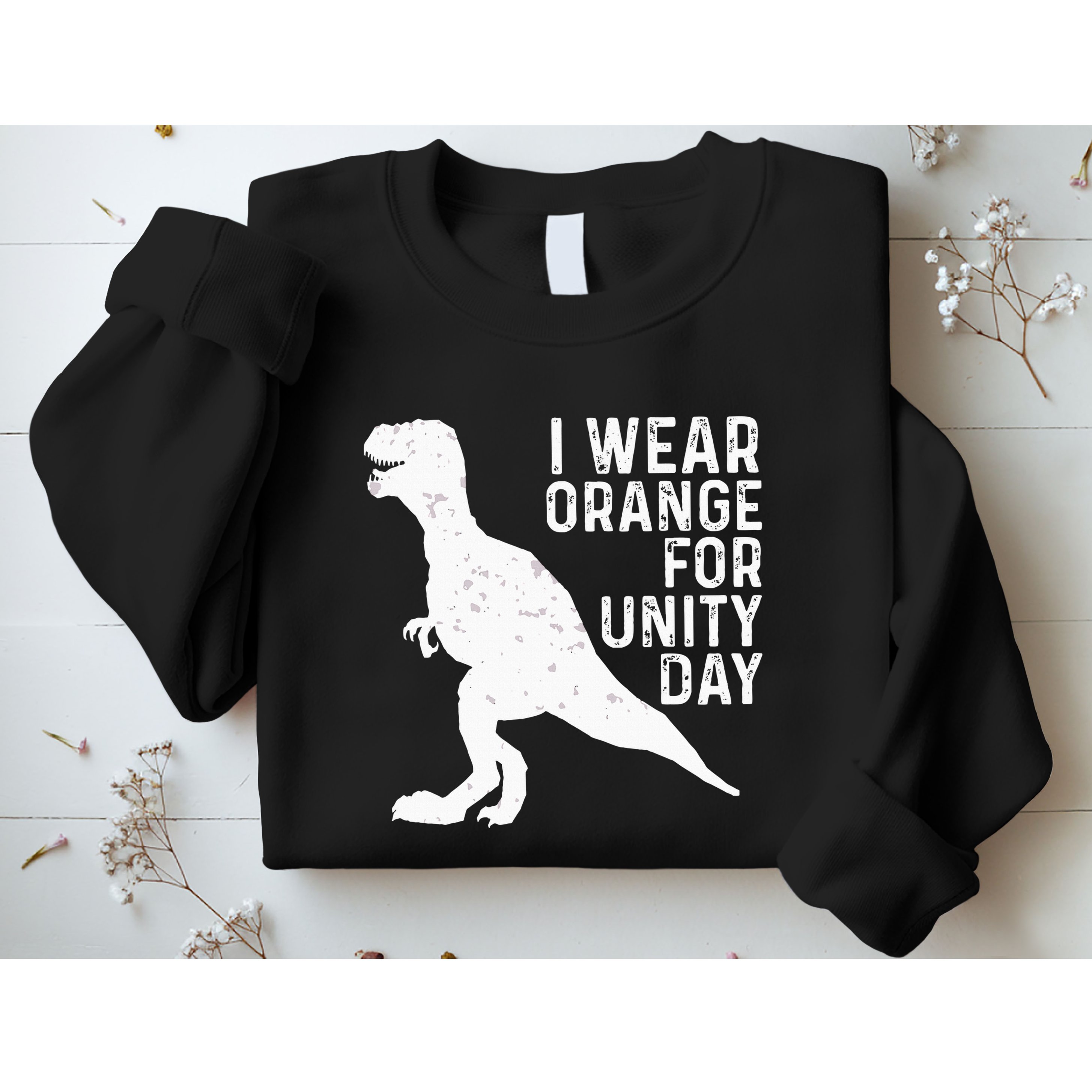 Unity Day Orange Unity Day Dinosaur Sweatshirt