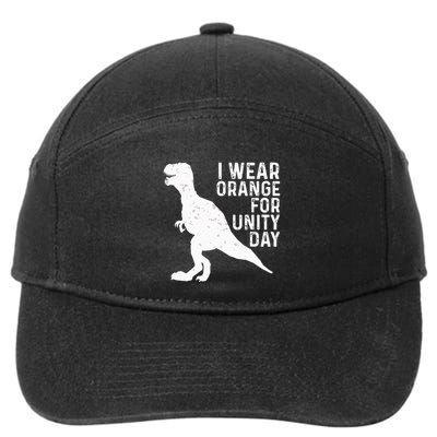 Unity Day Orange Unity Day Dinosaur 7-Panel Snapback Hat